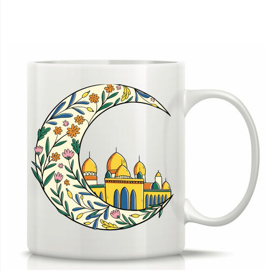 Ramadan Printed Glass Mug #GM2795