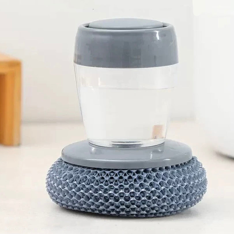 Soap Dispensing Dish Scrubber Brush #GS3944