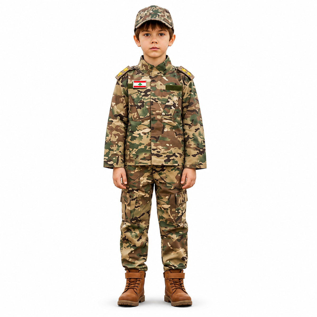 Lebanese Army Camouflage Uniform Costume Set #AS4562