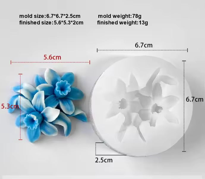 Flower Silicone Mold #SM2504