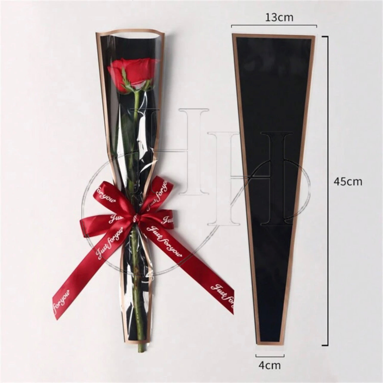 X12pcs Flower Waterproof Wrapping Paper #WP1030