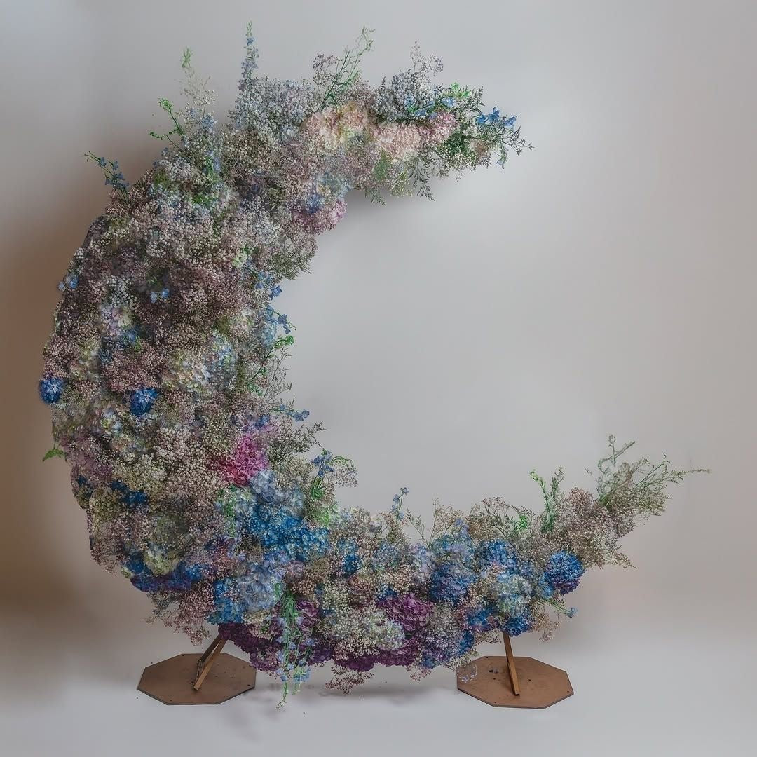 Floral Foam Half Moon 50x14cm #FF2651