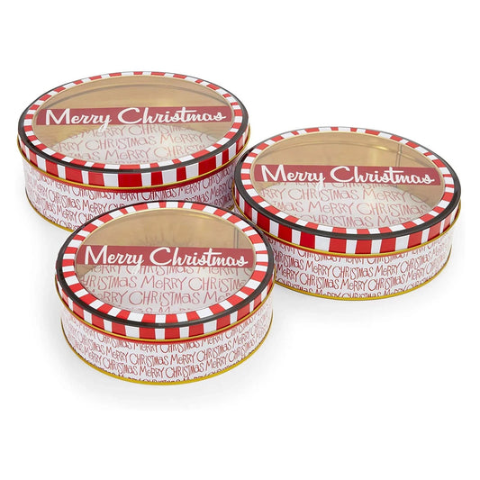 Aluminuim Christma Box Set x3pcs #CC1663