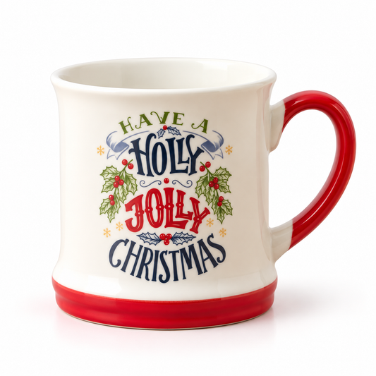 Holy Jolly Christmas Ceramic Mug #CM4512
