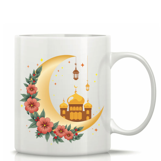 Ramadan Printed Glass Mug #GM2796