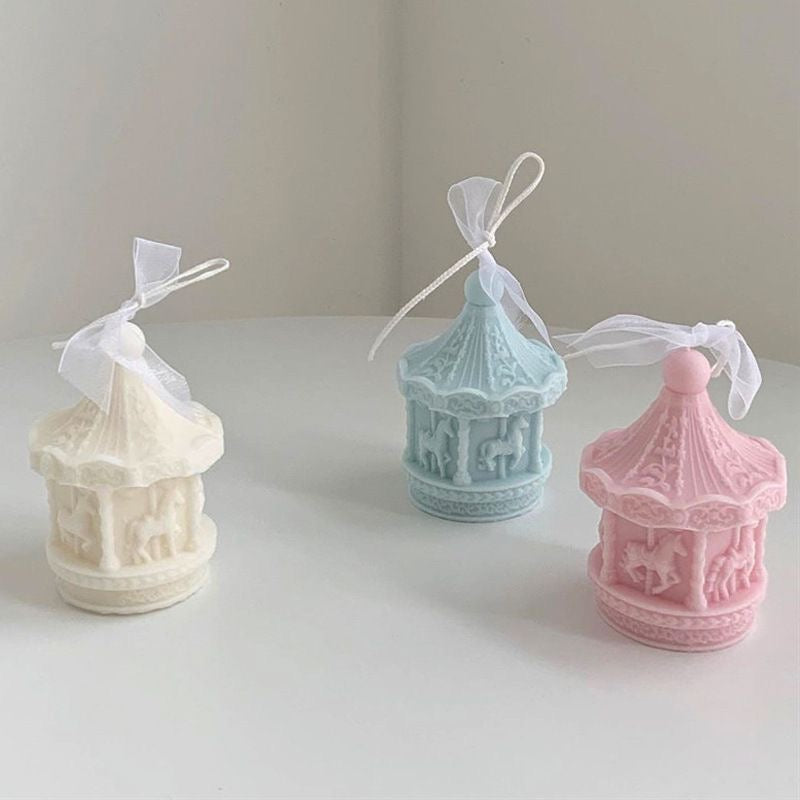 Carousel Silicone Mold For Candle #SM1606