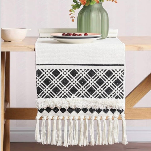 Boho Geometric Table Runner #CV3992