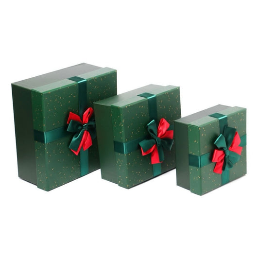 Set/3pcs - Christmas Gift Box #GB2187