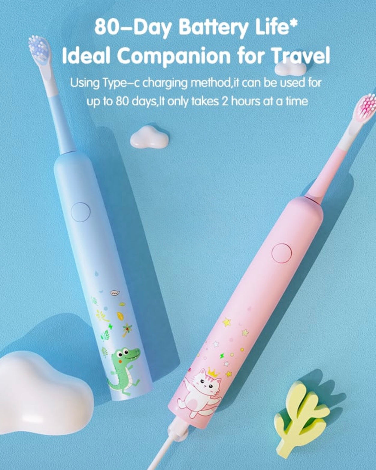 2024 Smart APP Sonic Electric toothbrush TF008