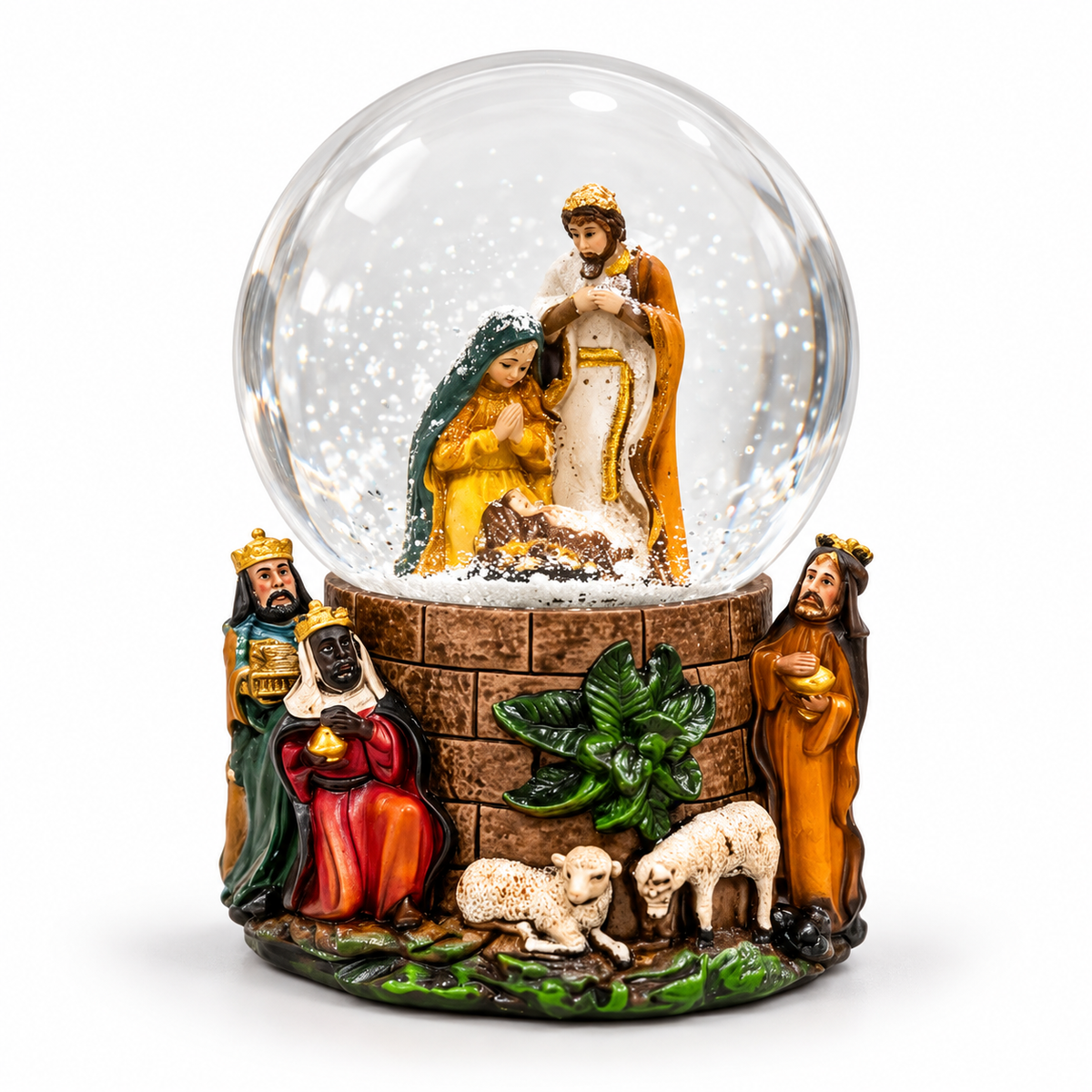 Christmas Nativity Snow Globe #SB4353
