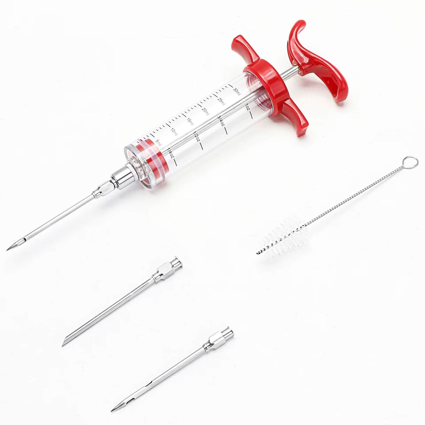 50ml Plastic Injector Syringe Kit with Screw-on #PI1777