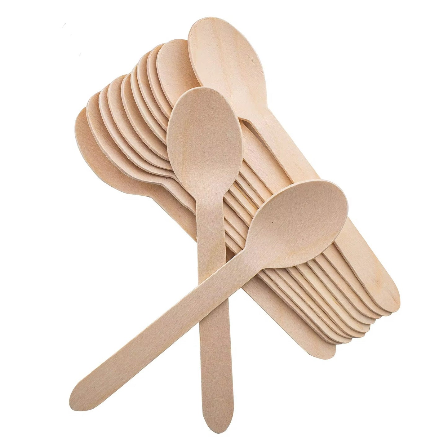 100pcs/pack Wooden spoon #WF2097