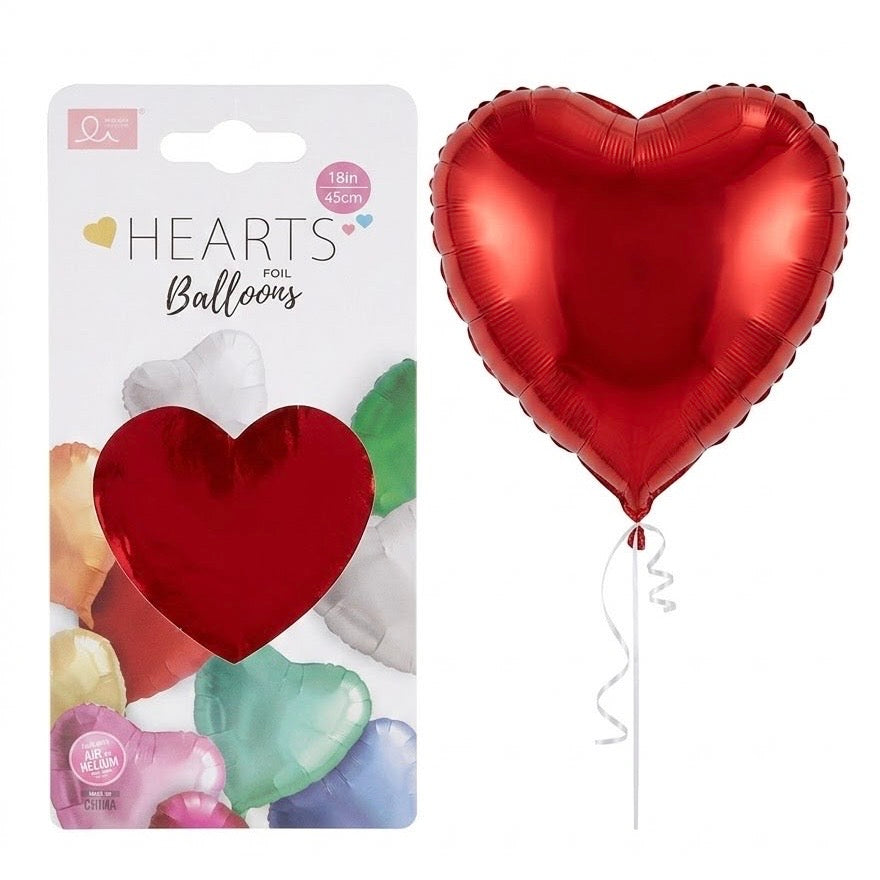 Heart Foil Balloon – 18 Inches #HB001