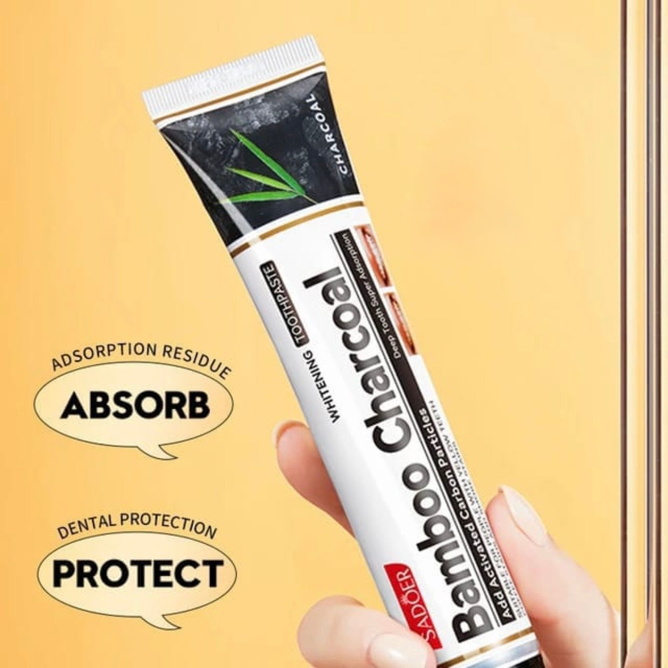 Nature Organic Bamboo Charcoal Toothpaste #TF055