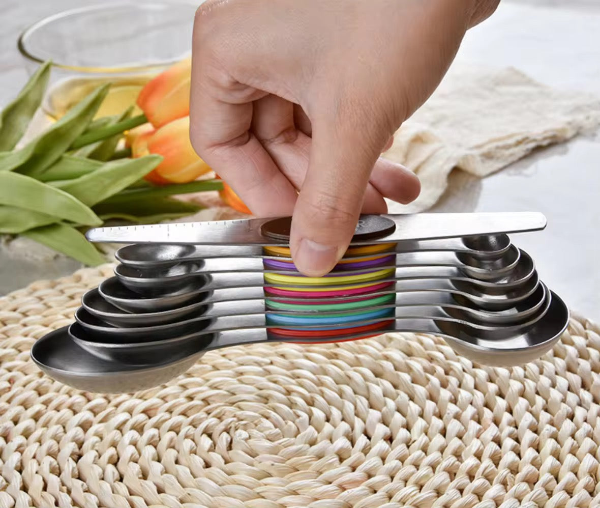 Stainless Steel Measuring Spoon Set – 7 Pieces #GS3943