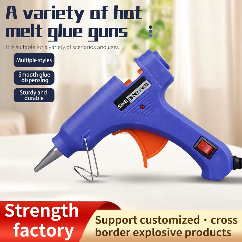Mini Silicone Glue Gun – Blue | 20W #GG4050