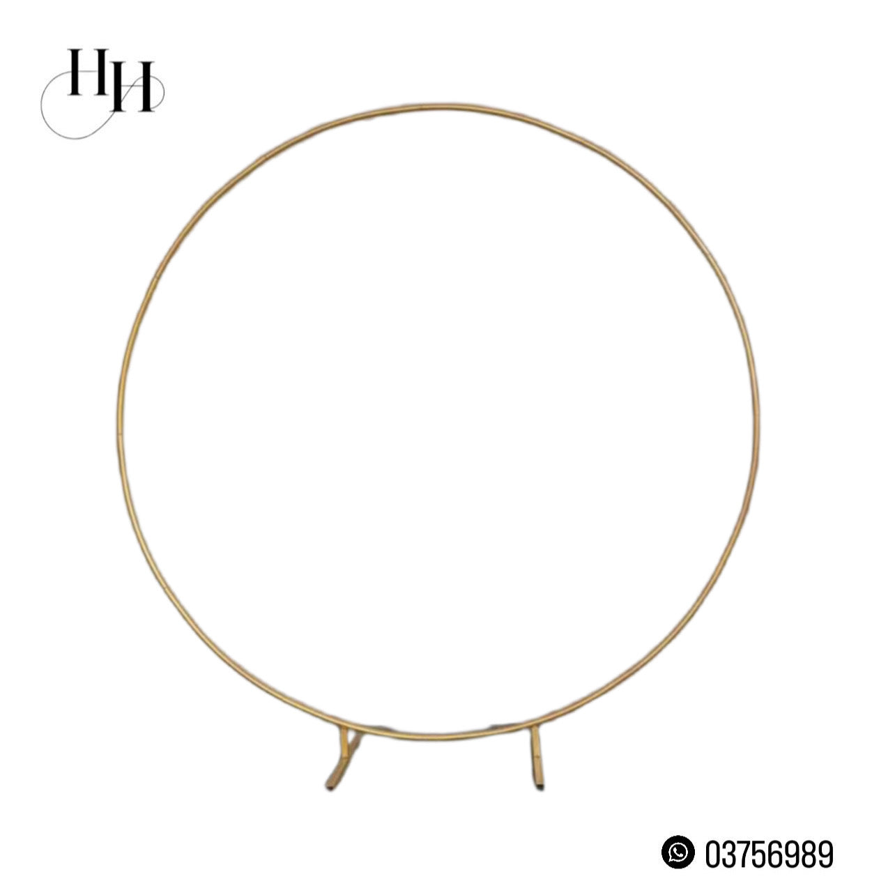 Circle Decoration Metal Stand #MS1380