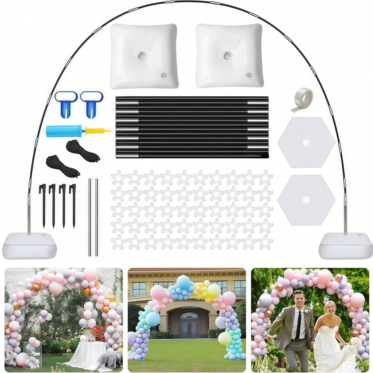 Balloon Arch Stand Kit #BA4243