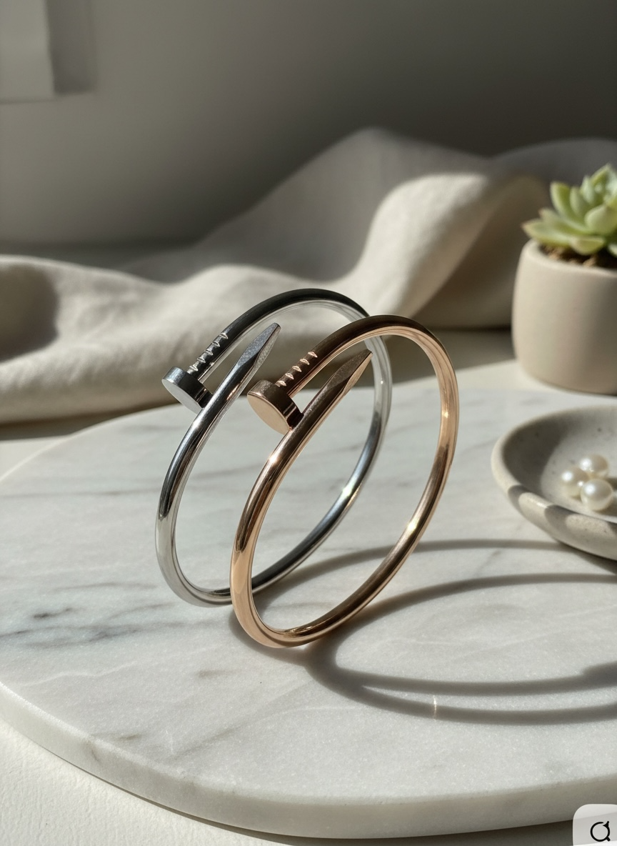 3PCS Luxury Bracelet Set – Stainless Steel #GB3894