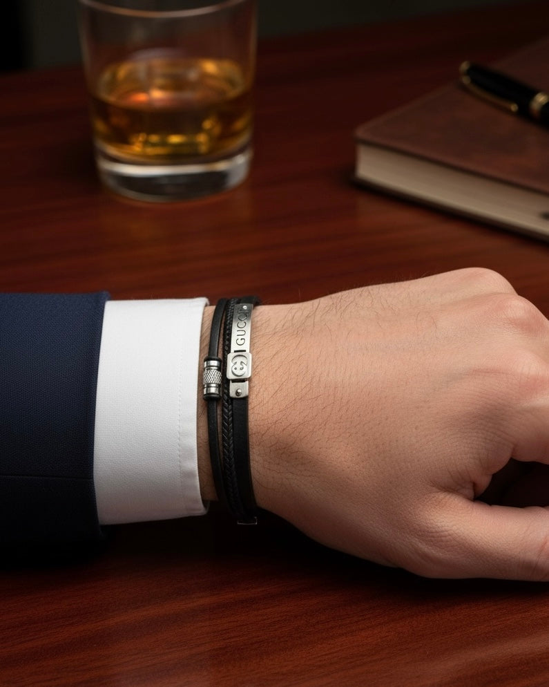 Gucci-Inspired Men’s Bracelet #MB3835