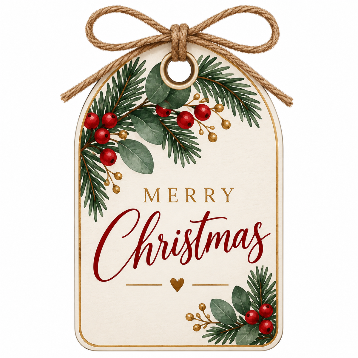 Christmas Gift Tags – Pack of 12pcs #CT4197