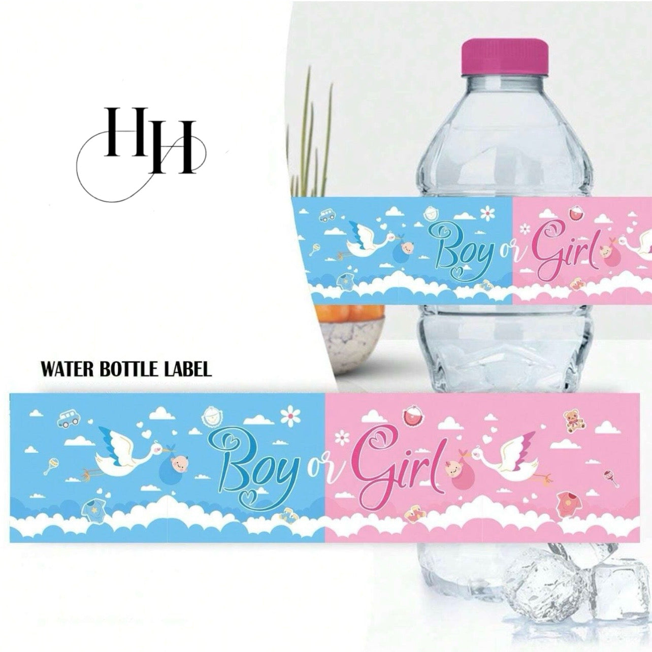 10pcs Water Bottle Lable #BL1087