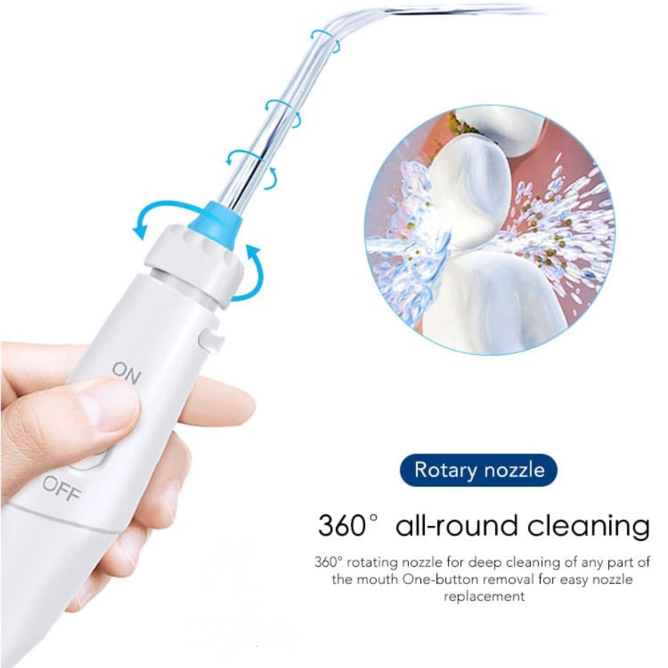 High-quality 2 in 1 Electric Toothbrush and Water Flosser #TF047