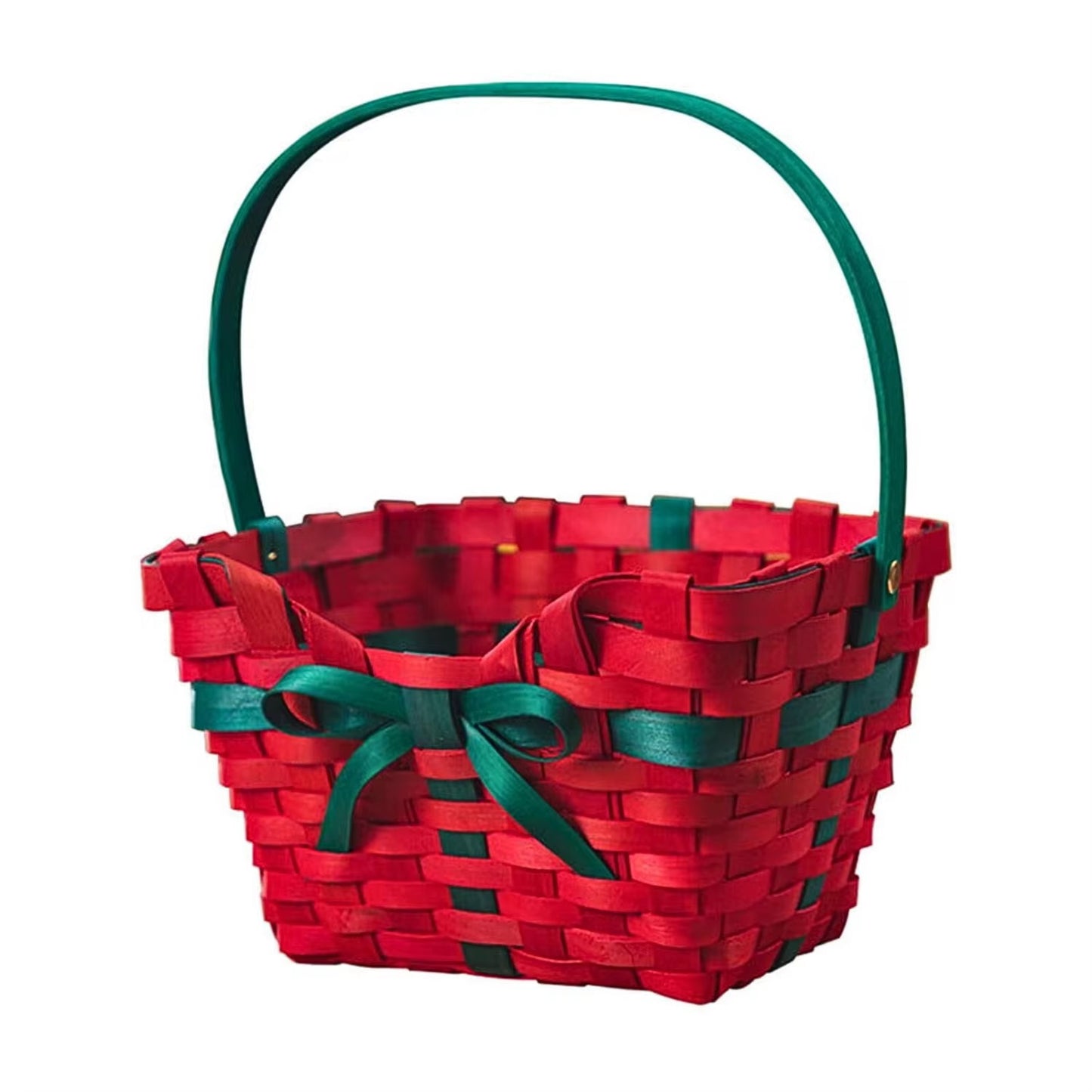 Set/2pcs - Christmas wooden Basket #FB2296