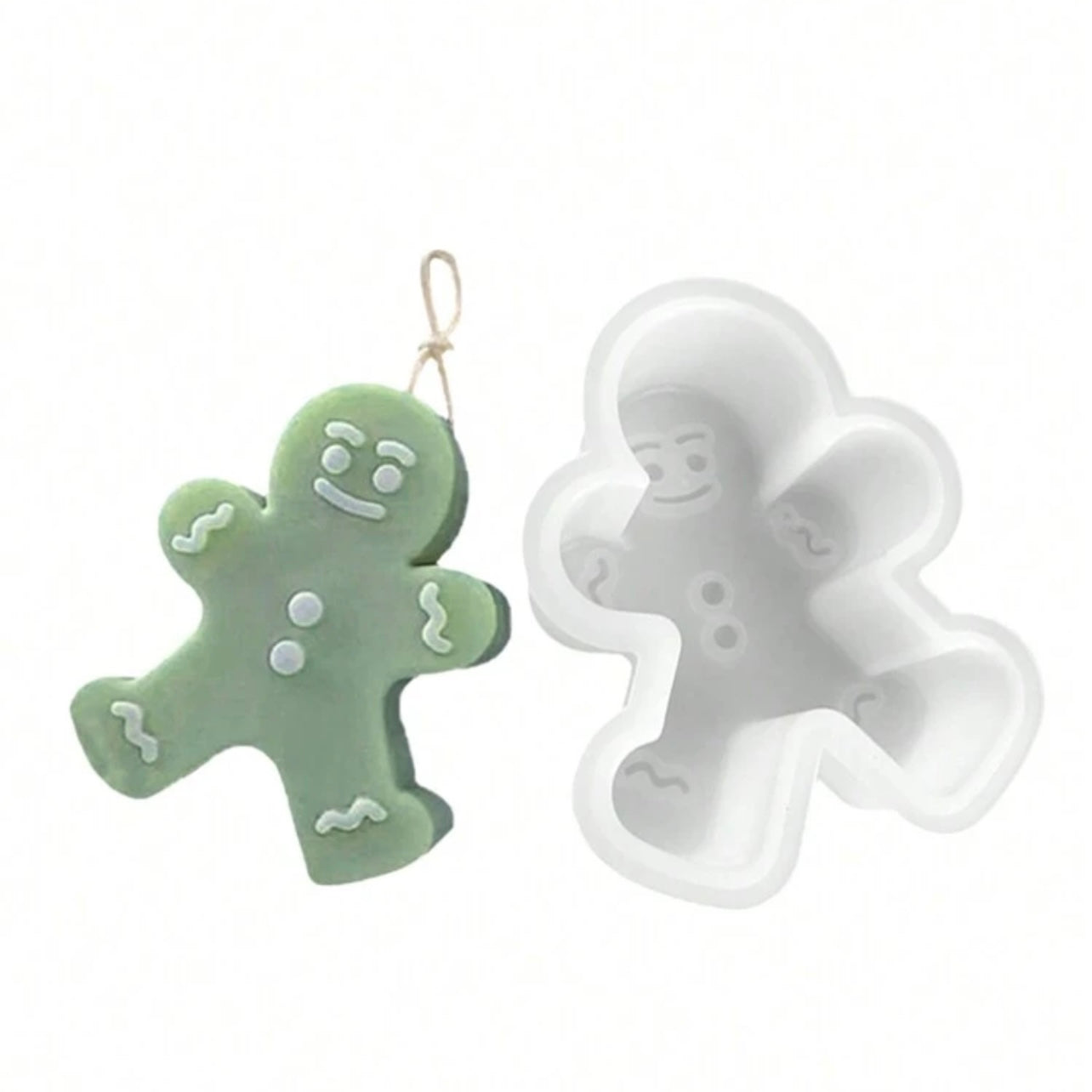 1pc Gingerbread Man Silicone Mold #SM1497