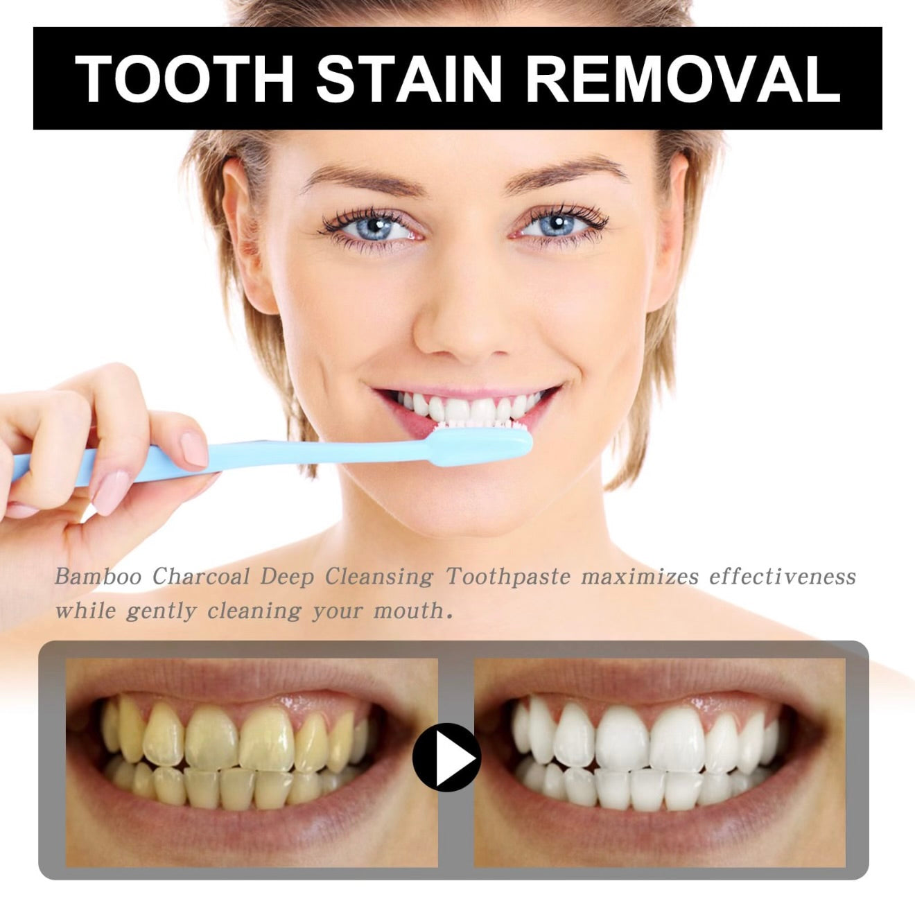 Organic Whitening Toothpaste #TF041