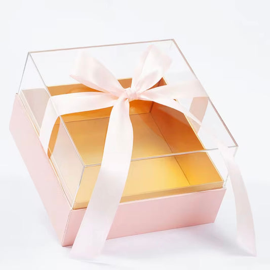 Acrylic Pink Gift Box #GB1745