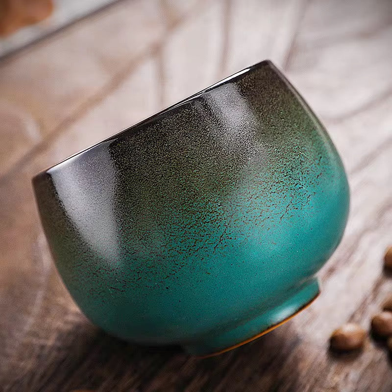 180ml Reactive Glaze Ceramic Cup #CM3956