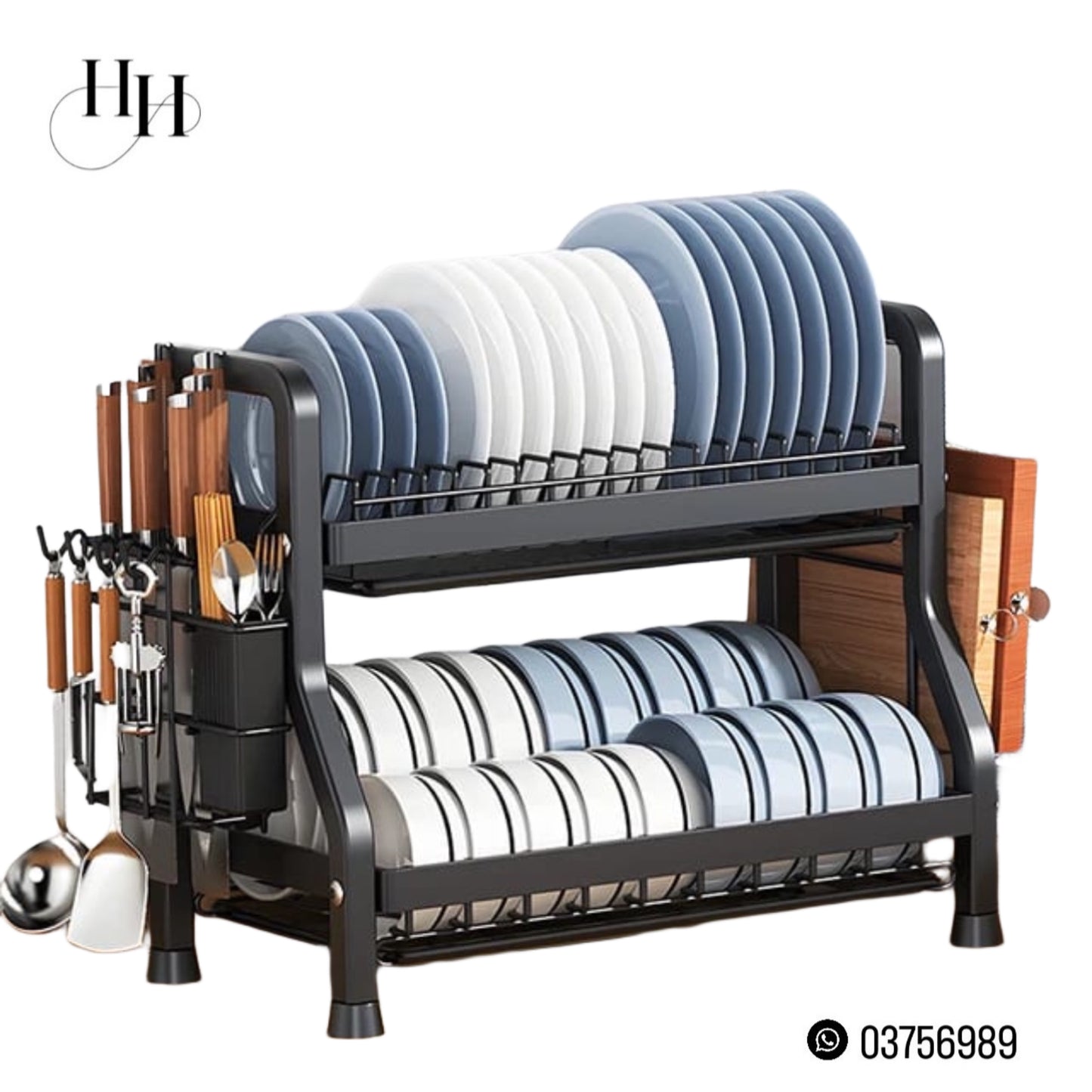 Double Layer Kitchen Dish Rack #DR1291