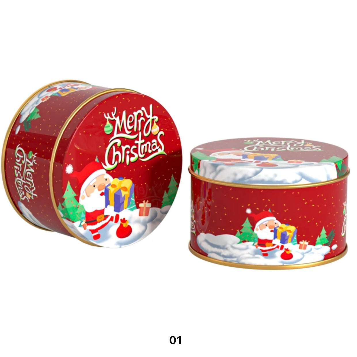 Christmas Candle Tin #CJ1372