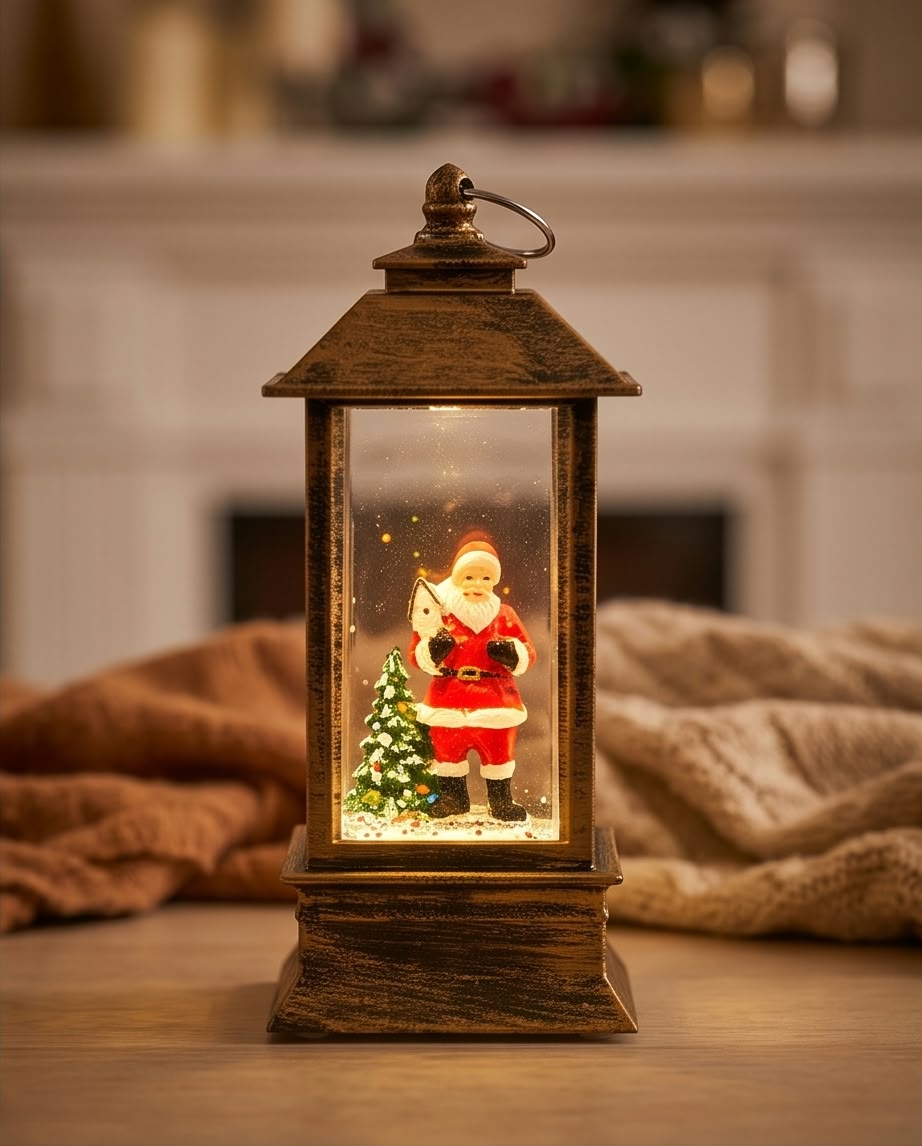 Mini Christmas LED Lanterns – Assorted Designs #LL4376