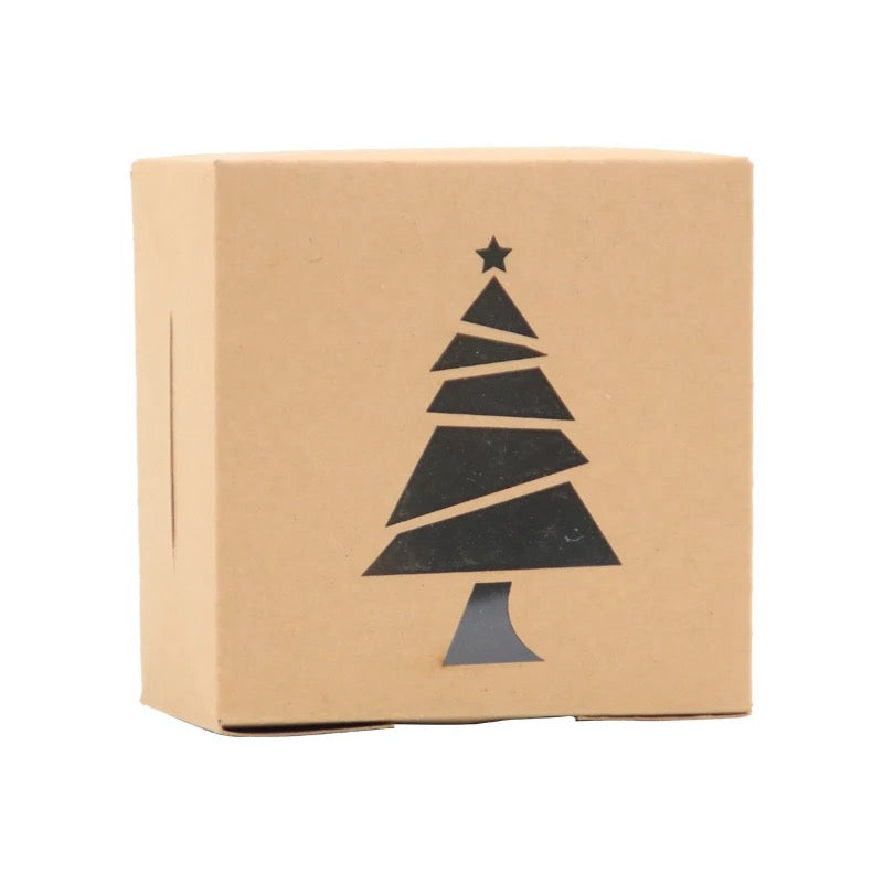 12Pcs Mix Kraft Christmas Box #CB1564