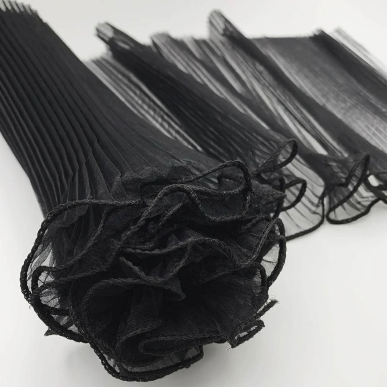 Solid Gift Wrapping Mesh Black Color #WP1029