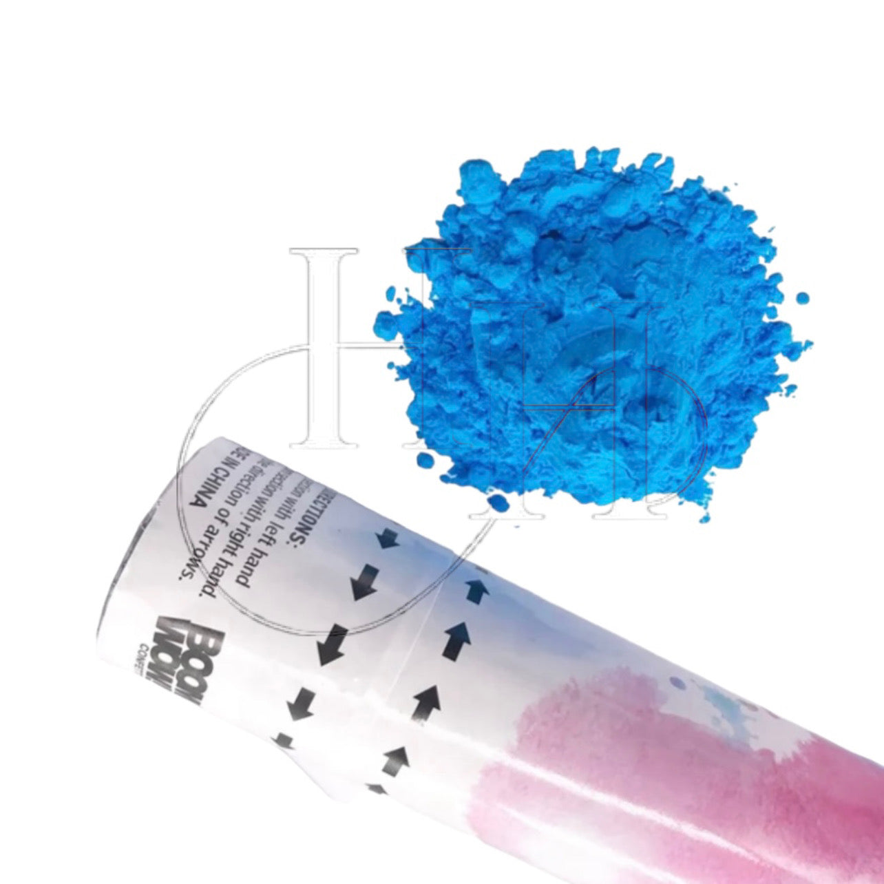 Confetti Cannon Boy or Girl Party Powder Popper Cannon #CP1084