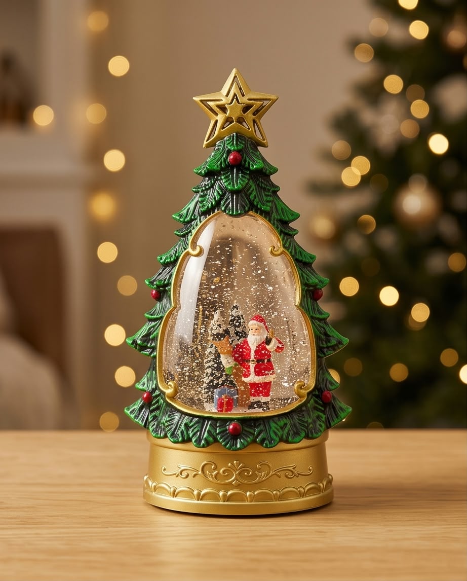 Christmas Tree Snow Globe #CD4396