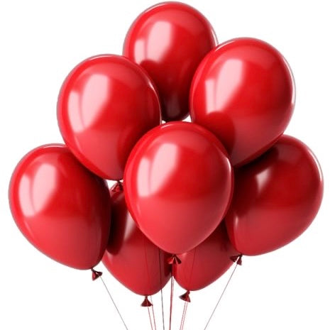 5/10/12 inches 100pcs Red Latex Balloons #LB3096
