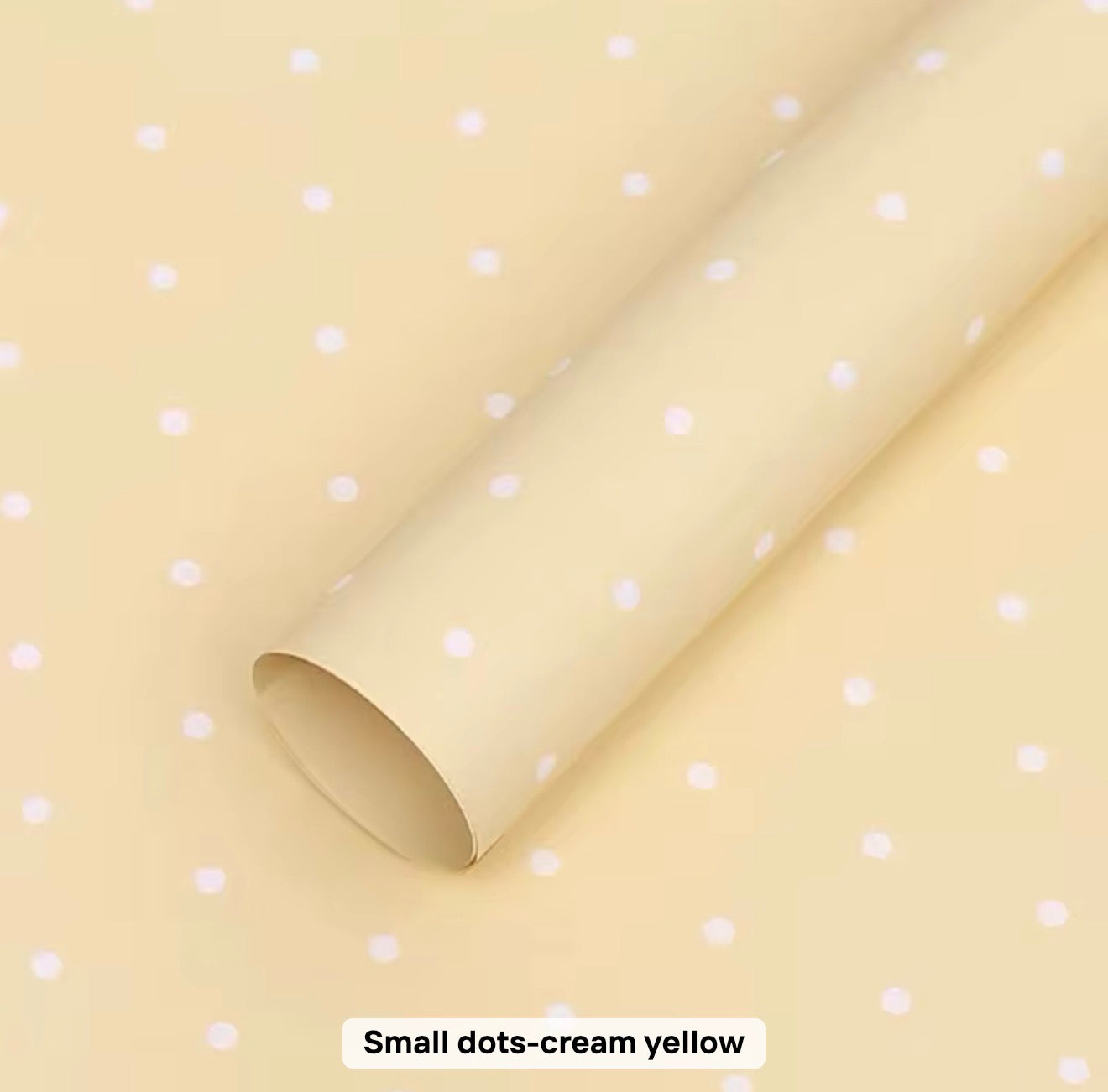 60x57cm Polka Dot Flower Wrapping Paper #WP4081