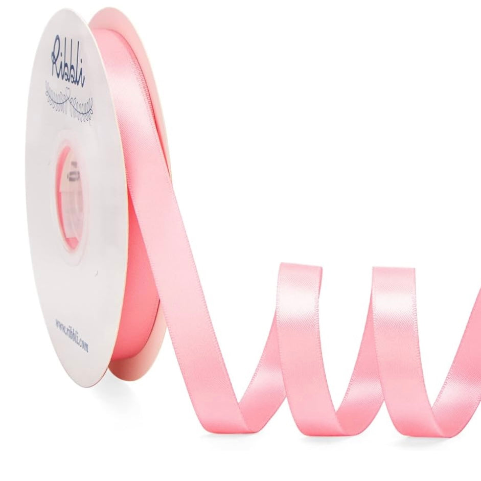 2cm*91m Pink Satin Ribbon #RB1530