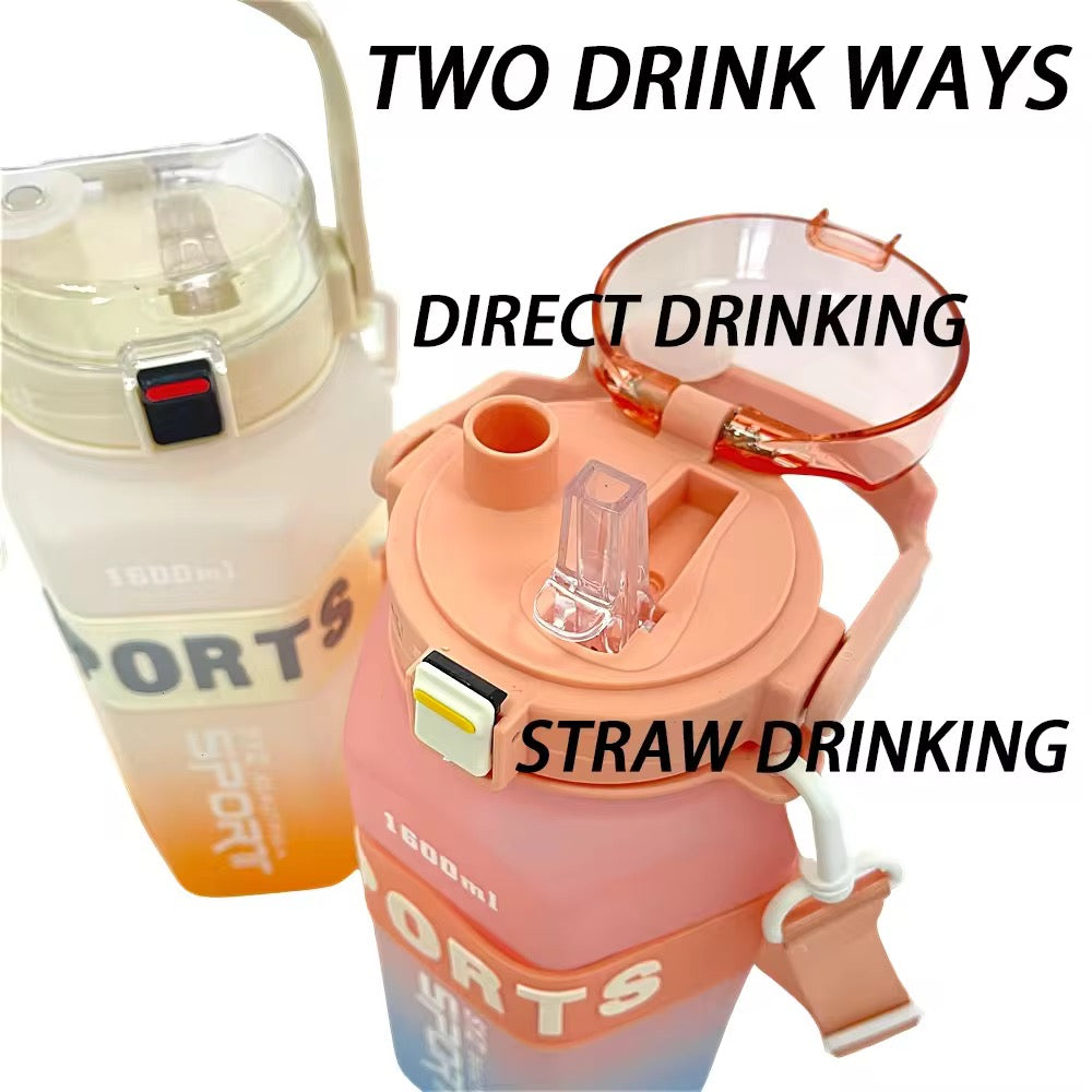 1600ml Sports Water Bottle with Strap #WB3886