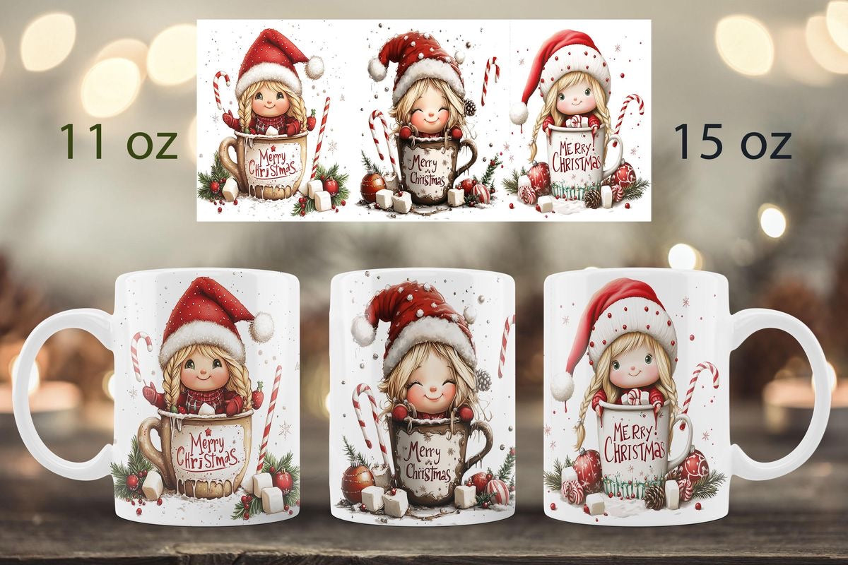 Printed Glass Mug  #GM2169