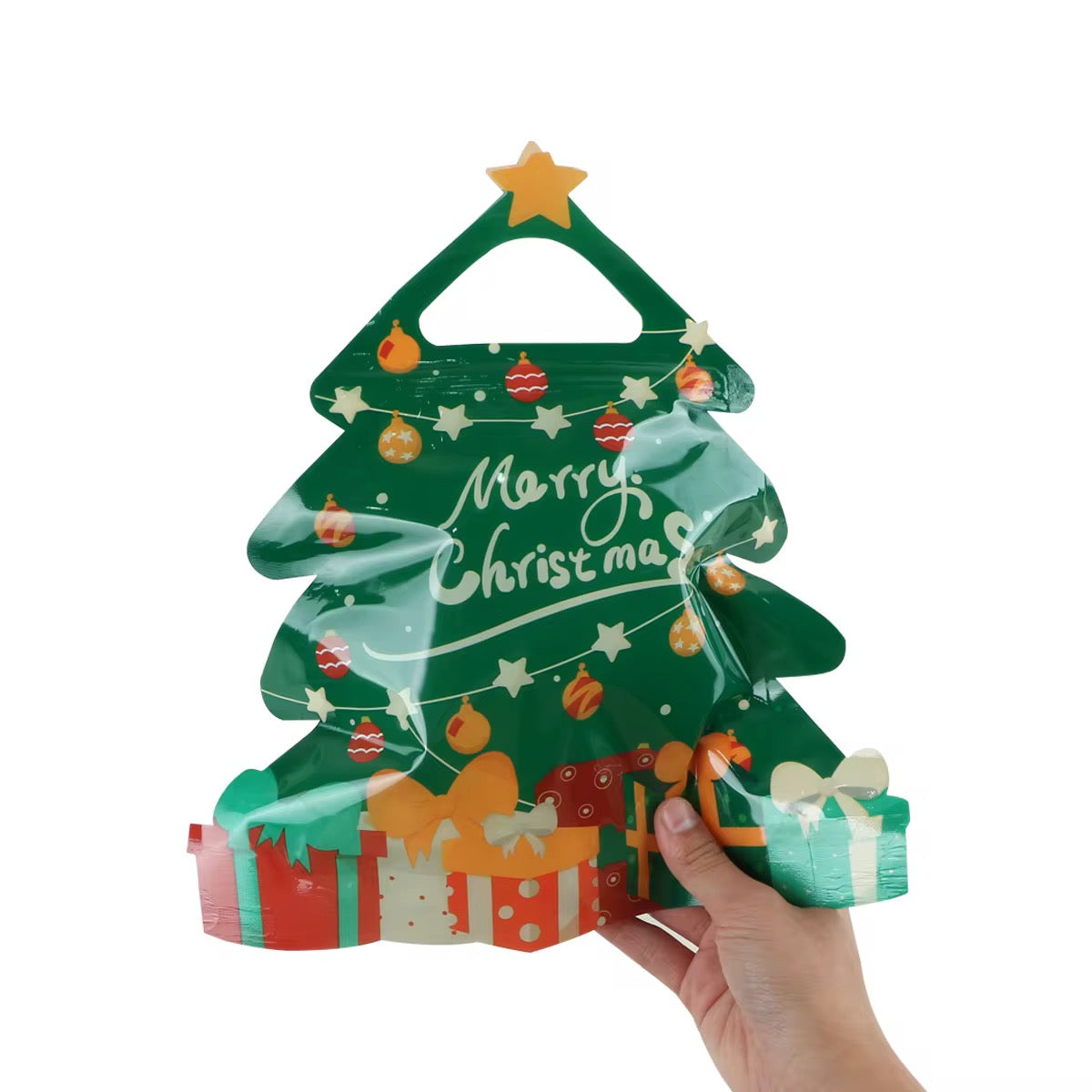 X12pcs Christmas Bag With Zipper #CB2303