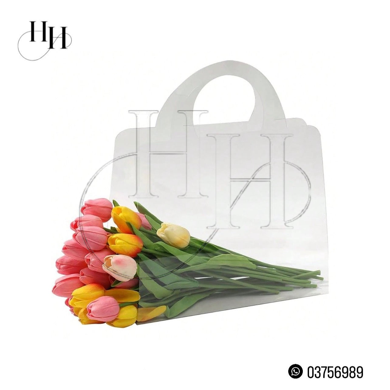 High Quality Floral PVC Bag #PB1713