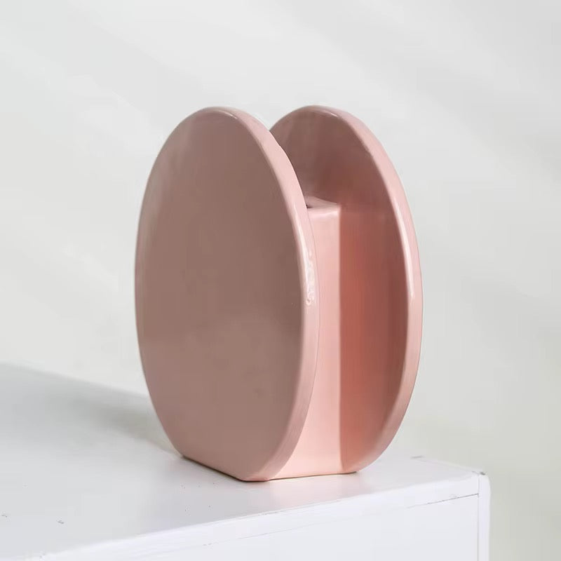 15x5cm Modern Round Ceramic Vase #CV3205