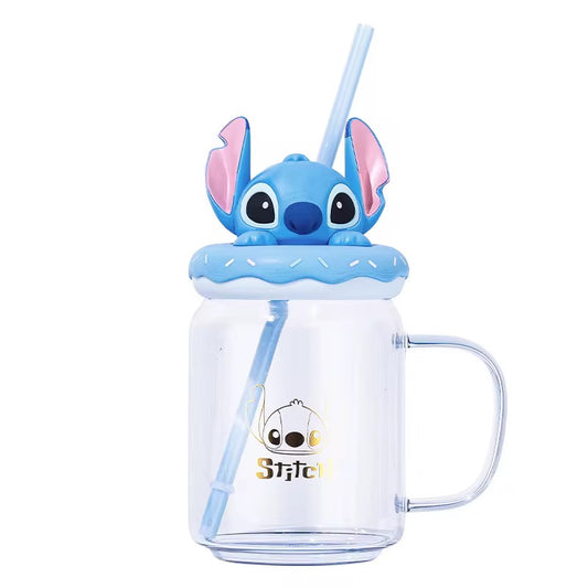 Glass Water Cup Kuromi Straw Cup #GC2015