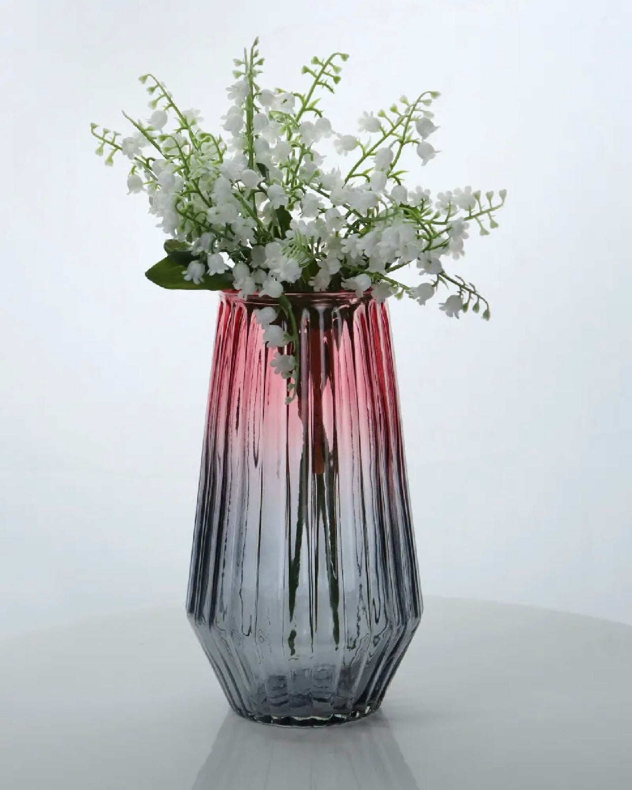 Flower Desk Decorative Glass Vase 20x12cm #GV2806