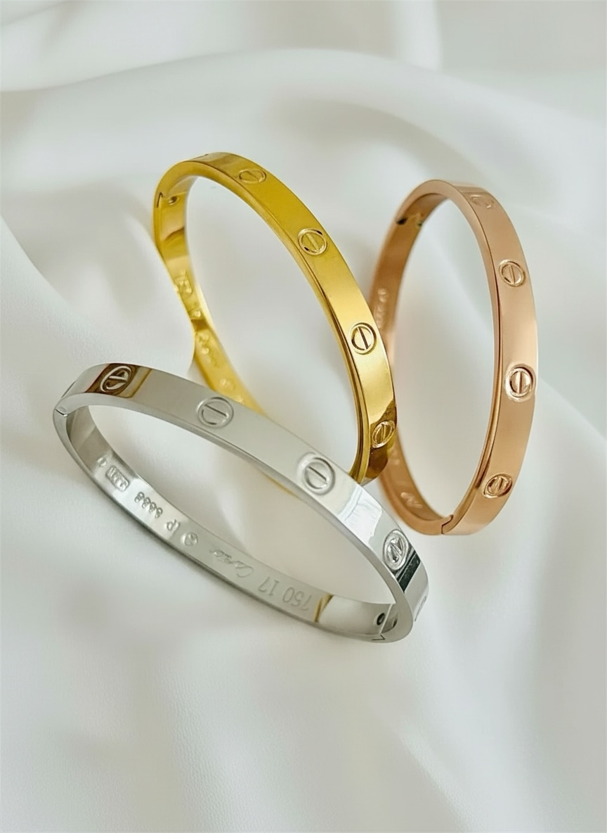 3PCS Luxury Bracelet Set – Stainless Steel #GB3869